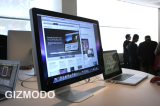 Illustration for article titled Hands On With the 24-inch Apple Cinema Display